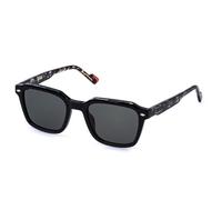 Sting, gafas de sol (SST570V), color: SHINY BLACK (GREY/GREEN), 53/21/145, (Male)