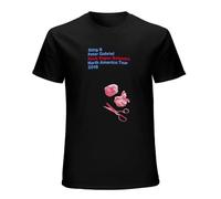 Sting Peter Gabriel Rock Paper Scissors Na Tour 2016 T-Shirt Mens Unisex Black Tees XL