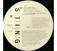 Sting - Sting - This Cowboy Song - A&M Records (UK)