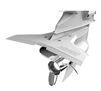 STINGRAY HYDROFOILS - Classic Senior 2 Hydrofoils pour 40-300 ch (Blanc) - Ailerons stabilisateurs pour Moteurs Hors-Bord/Outdrive - Fabriqué aux États-Unis