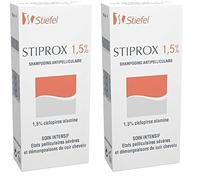 Stiproxal Shampooing Antipelliculaire 1,5% Soin Intensif, Elimine Efficacement Les Pellicules et Calme Les Démangeaisons du Cuir Chevelu, 100 ml (Lot de 2)