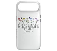 Stir Up The Gift of God Which is in You 2 Timothy 1:6 Verse Coque pour iPhone Air