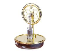 Stirling Engine, Low-Temperature Electricity Generator, Educational Science Model, Desktop Display, Home Offices Decoration, Learning Tool for Adults and Kids, 7.68x5.31 inches