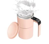 Stirring Cups - Intelligent Automatic Stirrer | Travel Temperature Display Mugs- Mixing Cup For Cocoa Tea Hot Chocolate Juice Drinks Home Office Use Designed For Effortless Beverage Preparation