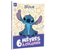 STITCH - 6 mètres à colorier - Frise à déplier - Disney - Collectif - Hachette Disney - broché - Document jeunesse