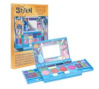 Stitch All-in-One Kids Cosmétique Compact Set Gloss à lèvres, Eye Shimmer, Face Shimmer, Pinceaux Beauté Set pour les filles, Tweens, Ages 3+ par Townley Girl