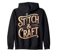Stitch and Craft Couture Broderie Hobby Sweat à Capuche