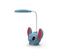 (Stitch)Aoger Disney Stitch Lampe de bureau LED avec taille-crayon Pliable Lumière Mignon Lampe de bureau