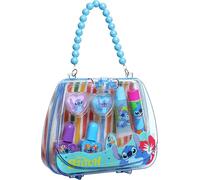 Stitch Beauty Trousse à Main pour Enfants - Kit de Maquillage - Cadeau de Beauté Créatif pour Fille
