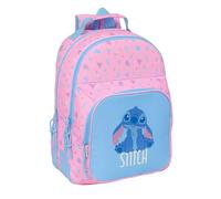 STITCH BRIGHT - Sac à dos scolaire pour enfants, idéal pour les enfants de différents âges, confortable et polyvalent, qualité et résistance, 32 x 15 x 42 cm