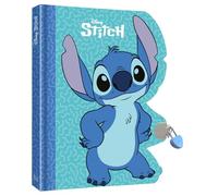 STITCH - Carnet silhouetté avec cadenas - Disney
