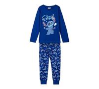 STITCH CERDÁ Life's Little Moments Pyjama Long Single Jersey Jeu, Bleu foncé, 6 Ans, Unisexe pour Enfants, Bleu foncé, 6 Ans