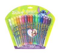 Stitch Coffret de 16 stylos à paillettes, couleurs vives et paillettes, à partir de 3 ans par Townley Girl
