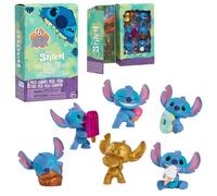 Stitch Collection de 6 Figurines de Disney, Coffret de Collection de Luxe, Jouets pour Enfants de 3 Ans et Plus, exclusivité Amazon par Just Play