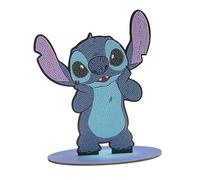 Stitch Diamond Painting - Dès 8 Ans - Activité DIY Relaxante - Broderie Diamant Disney - Kit Figurine à Diamanter XL Facile et Ludique - Décoration Scintillante - Cadeau Créatif Enfant CRYSTAL ART