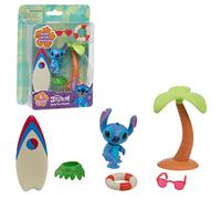 Stitch Disney Stitch - Coffret Surf, Palmier Et Figurine