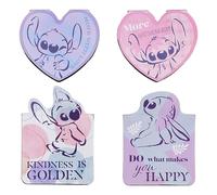 Stitch DISNEY SET, marque-page MAGNÉTIQUE pour livre, marque-page POUR FILLES, 4 pièces (Stitch B)