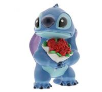 Stitch Figure Enesco Avec Des Roses Lilo & Stitch Stitch 6 Cm