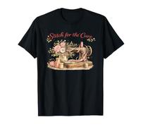 Stitch for The Cure Pink Up Chemise Cancer Ruban Rose T-Shirt