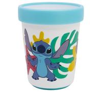 Gobelet antidérapant bicolore 260 ml Stitch