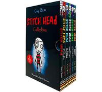 Stitch Head Series Books 1 - 6 Collection Box Set by Guy Bass (Stitch Head, Pirate's Eye, Ghost of Grotteskew, Spider's Lair, Beast of Grubbers Nubbin & Monster Hunter) - Guy Bass