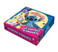 STITCH - Le coffret d'enquête de l'Agent Stitch - Disney + accessoires - Walt Disney - Hachette Disney - Coffret - Jeux livres objets
