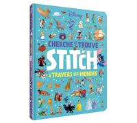 STITCH - Le Très Grand Cherche et Trouve - Stitch à travers les mondes - Disney - Collectif - Hachette Disney - cartonné - Livre-jeu