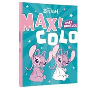 STITCH - Maxi Colo avec modèles - Disney - Collectif - Hachette Disney - broché - Document jeunesse