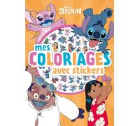 STITCH - Mes Coloriages avec Stickers - Disney