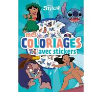Mes Coloriages Avec Stickers Lilo Et Stitch