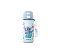 (Stitch)Mug de voyage isotherme pour enfants Kuromi Stitch avec paille et corde de transport