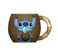 Stor S.L. Mug 3D Disney Stitch Noix de coco 414 ml Multicolore Enfant