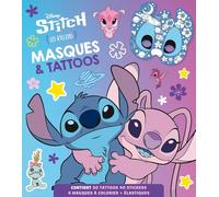STITCH - Pochette épaisse - Loisirs Créatifs - Masques et tattoos - Disney