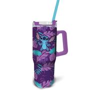 Stitch - Purple Flower - Mug De Voyage Xl - Format 940ml