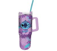 Stitch - Purple Flower - Mug De Voyage Xxl - Format 1,16 L