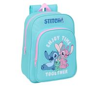 STITCH - Sac à dos scolaire pour enfants d'âge scolaire, confortable et polyvalent, qualité et résistance, 26 x 11 x 34 cm