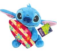 STITCH - Stitch avec planche de surf Figurine en peluche 25cm