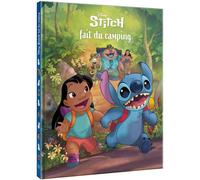 STITCH - Stitch fait du camping - Disney - Walt Disney - Hachette Disney - cartonné - Album jeunesse