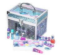 Stitch Trousse de maquillage Train, trousse de pour enfants pour filles, véritable ensemble de lavable, de jeu, cadeau de fête, anniversaire, 3 4 5 6 7 8 9 10 11 12 an