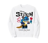 Stitch Until The Last Petal Falls Valentine Sweatshirt