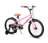 STITCH Vélo vintage de 20 pouces pour enfants de 7 à 10 ans, vélo enfant de 20 pouces avec stabilisateur et support, rose