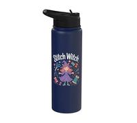 Stitch Witch Amateur de couture Magic Fun Stainless Steel Insulated Water Bottle