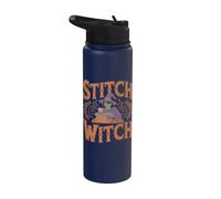 Stitch Witch - Citation drôle de couture Stainless Steel Insulated Water Bottle