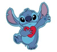Procos Ballon gonflable « Lilo & Stitch » – pour air et hélium 75 x 86 cm, déco anniversaire enfant