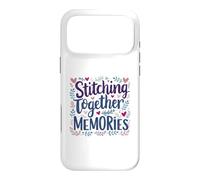 Stitching Together Memories Couture Artisanat Heartfelt Art Coque pour iPhone 17 Pro Max