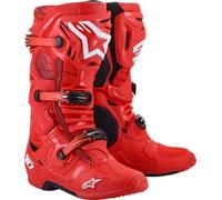 Stivali Alpinestars Tech 10 Motocross Enduro Rouge/Noir