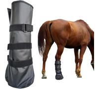 Stivali ammollo, per alleviare lo zoccolo la cura degli zoccoli, gel Per La Cura Delle Ferite Degli Animali Domestici, multifunzionali per ammollo gli zoccoli, l'allenamento stalla cavalcata (noir)