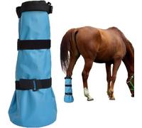 Stivali ammollo, per alleviare lo zoccolo la cura degli zoccoli, gel Per La Cura Delle, Ferite Degli Animali Domestici, multifunzionali per ammollo gli zoccoli, l'allenamento stalla cavalcata (bleu)