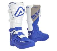 Stivali Moto ACERBIS X-TEAM Blanc/Bleu Taille 39-47