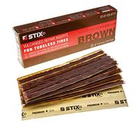 Stix 25 Mèches Butyle Professionnelles 6x200 mm Bandes de Réparation Crevaison Pneu